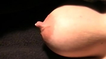 Solo Lactation – Nipple Erection With Letdown