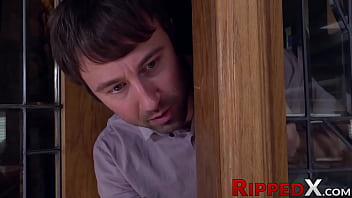 Unfaithful Teen Throated Before Taboo Penetration