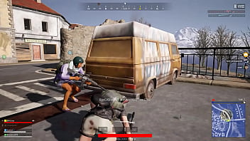 Branquinho E Negão Levando Cimentada De Um Asiático