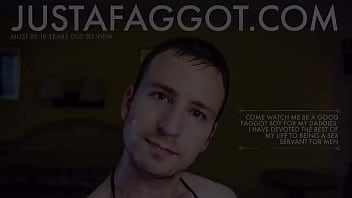 Justafaggot Loves To Be A Good Servant Boi