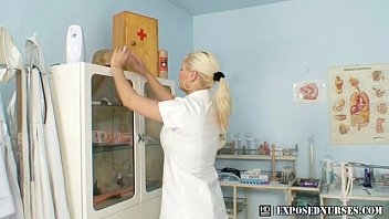 ⁣Alexa Bold Big Tits Nasty Nurse Pussy Masturbation