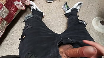 Redevinci Rough Stroking His Dick Until Pre Cum