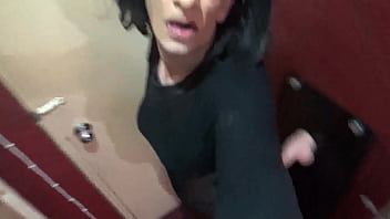 Crossdressing Bisexual Sissy Riding A Big Dildo Standing Up Wants A Real Big Cock Fucking Him Hard In That Ass Of His