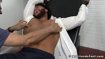 Latino Hunk Restrained And Tickled With No Mercy