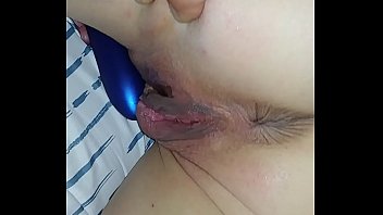 Using Her Cum Filled Pussy
