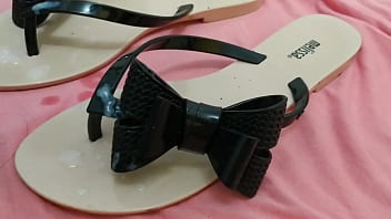 Gozando No Chinelo Melissa