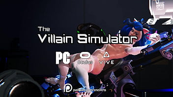 Catgirl Orgasm In The Villain Simulator