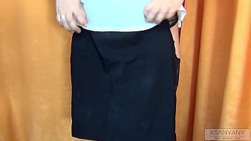 Public Handjob Cum On Pussy To A Stranger In The Dressing Room In Stocking- Xsanyany