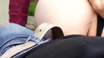 Street Gets Her Cute Face Covered With Cum In Pov