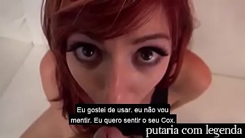 Ruiva Gostosa Foi Em Teste Não Se Aguentou E Fez Um Boquete Gostoso – Lauren Philips – Putaria Com Legenda