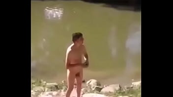 Famous Hungarian Youtube Streamer With 22 Cm Remington Cock