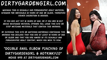 Double Anal Elbow Fisting And Of Dirtygardengirl _ Hotkinkyjo