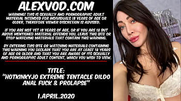 Hotkinkyjo Extreme T. Dildo Anal Fuck _ Prolapse