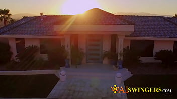 Sexy Swingers Decide To Give The Birthday Guy The Best Present Ever, Birthday Blowjob.