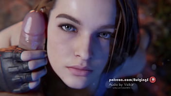 Jill Valentine – Kinky Handjob Facial