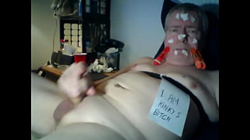 Tiny Clit And Pea Sized Balls Precum Slut Being Used