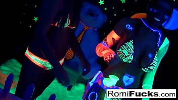 Romi Rain _ Dani Lesbian Black-light Fun – lesbian, pussy, boobs, pornstar, ass, brunette, bigtits, oralsex, puba, romi-rain – Video 2487479