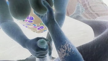 Natural Tits Mature Handjob.