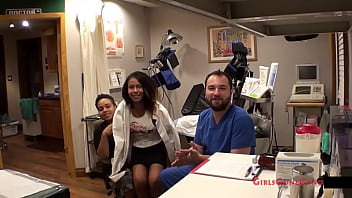Katalina’ Girlfriend Watches Doctor Examine Her Nude Body Girlsgonegyno.com More Medical Fetish Movies Reup