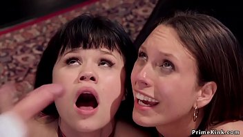 Asian And Brunette Fuck In Bdsm Ffm