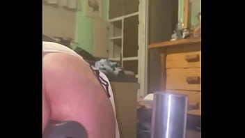 White Lace And Thigh Highs F Machine