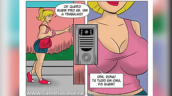 História Em Quadrinhos Porn_ (hq Porn_) – Um Bico De Faxineira – Putarias Na Favela – C_mera Caseira