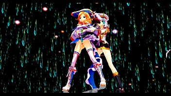 Two Girls Without Panties Dance And Sing