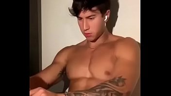 Gay Latin Guy Can_t Stop Jerking Off!