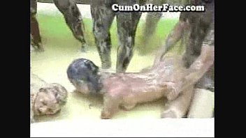 ⁣Cum, Slut, Nasty, Dirty, Cumswallowing, Cumslut, Facials, Messy, Extreme, German, Nympho - Bukkake -