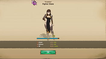7 Deadly Sins Grand Cross – Green _creation_ Fighter Diane Level Up Landscape Mode Animation