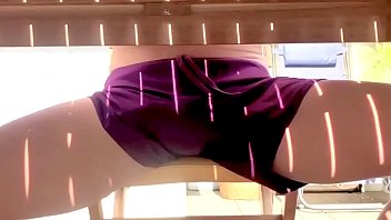 Exhibitionist Lad Wanks Under The Table Out In Public