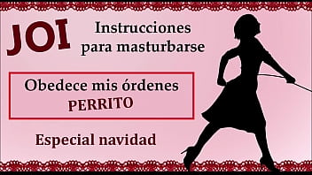 Joi – Te Trato Como Un Perrito Sumiso En Navidad.