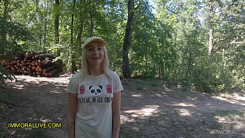 _ His Boy Tag Team Girl Lost In Woods! _ Marilyn Sugar _ Crazy Squirting, Rimming, Two Creampies – Part 1 Of 2