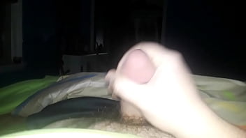 Fat, Lonely Small-dicked Bastard Masturbating In The Dark