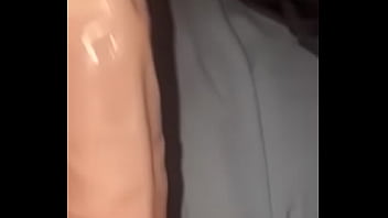 White Big Booty Slut Plays With Herself With Dildo