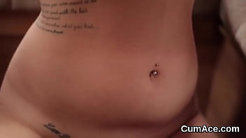 Hot Looker Gets Jizz Shot On Her Face Swallowing All The Ejaculate