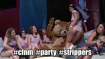 Dancing Bear – All She Wanted For Her Bachelorette Party Was A Big Dick Male Ho, So We Gave Her Multiple!