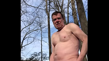 Public Jack Off In The Woods Dec 2020