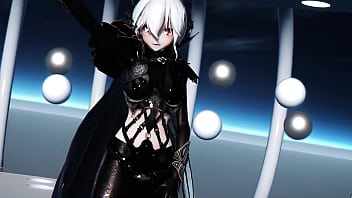 [mmd4k]haku(dark Knight) – Elect