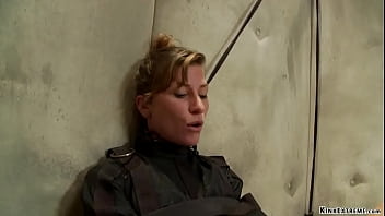 Clamped Babe Machine Fucked