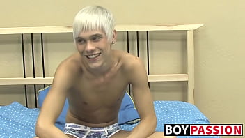 Hot Ashton Has A Great Interview With Cumshot At The End