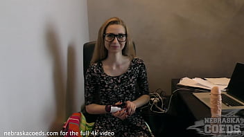 19yo Areana Fox In My Office With A Rather Large Dildo And Finger In Her Ass – fingering, young, office, pretty, tiny, casting, first-time, spinner, nervous, natural-tits, pretty- – Video 2326184