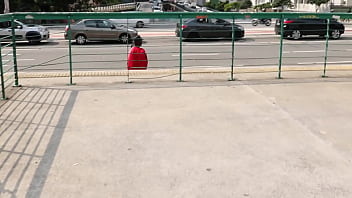 Negão Bom De Lábia Chegou Na Loirinha Gostosa Na Praça E Conseguiu Levar A Safadinha Pra Foder