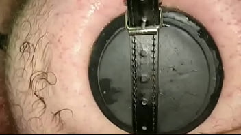 11cm Wide Butt Plug Strapped In My Ass