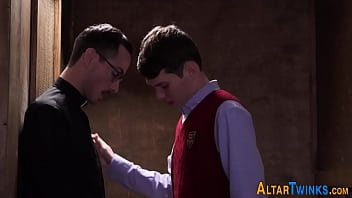 Religious Twink Gets Anal Creampie