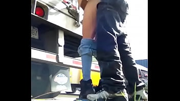 Street Fuck Guy With Hot Shemale