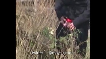 Espiado Meando En El Campo Spy Pissing