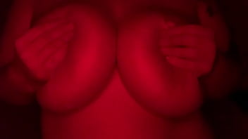 Red Light Oiled Up Titty Fuck