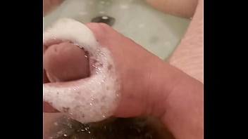 In The Bath Tub Jerking This Dick