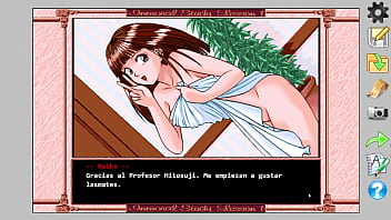 Immoral Study – Espa_ol – Scenario 1: Shirakawa Reiko – Retro Visual Novel – Full Gameplay – Scoop Software – (year 1995)